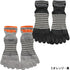 0120-909 グリップソックス2足組5本指