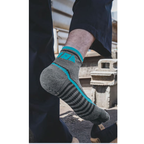 0120-909 グリップソックス2足組5本指