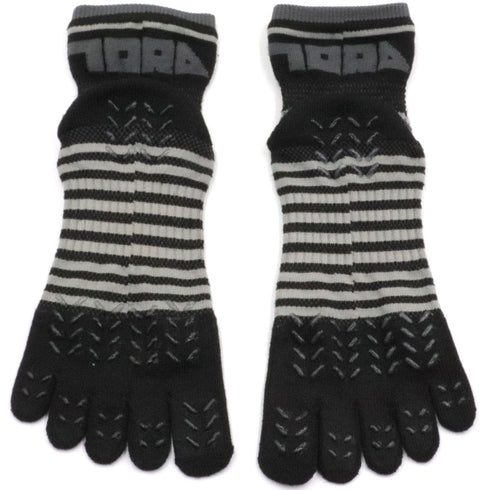 0120-909 グリップソックス2足組5本指