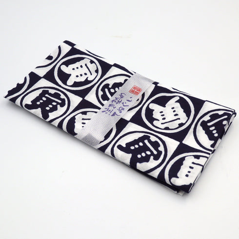 9222-962 丸寅手拭(注染)