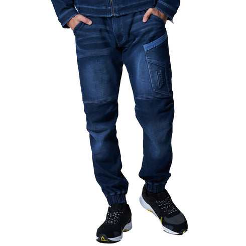 8860-235 デニムカーゴジョガーパンツ