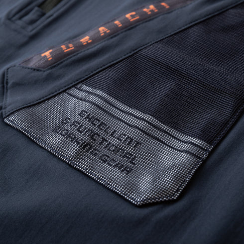 5952-624半袖ジップアップシャツ