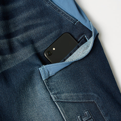 8860-235 デニムカーゴジョガーパンツ