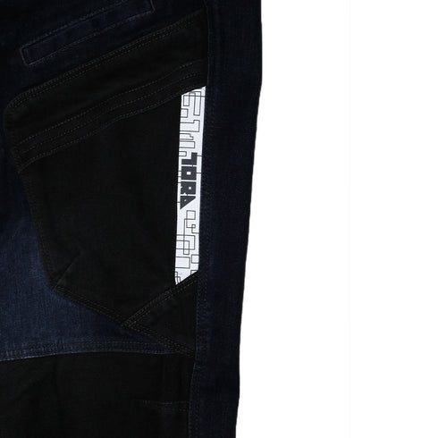 8840-235 デニムカーゴジョガーパンツ