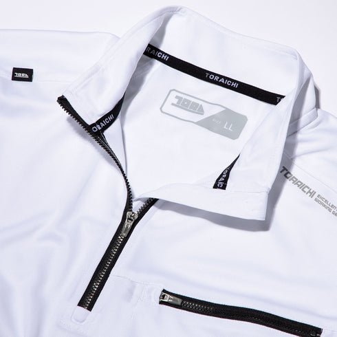 5975-623 長袖ジップアップシャツ