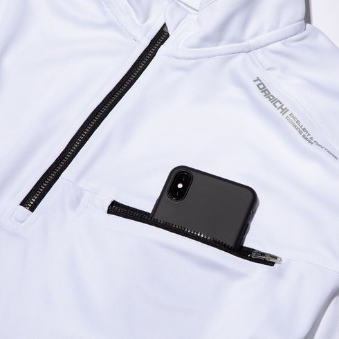 5975-623 長袖ジップアップシャツ