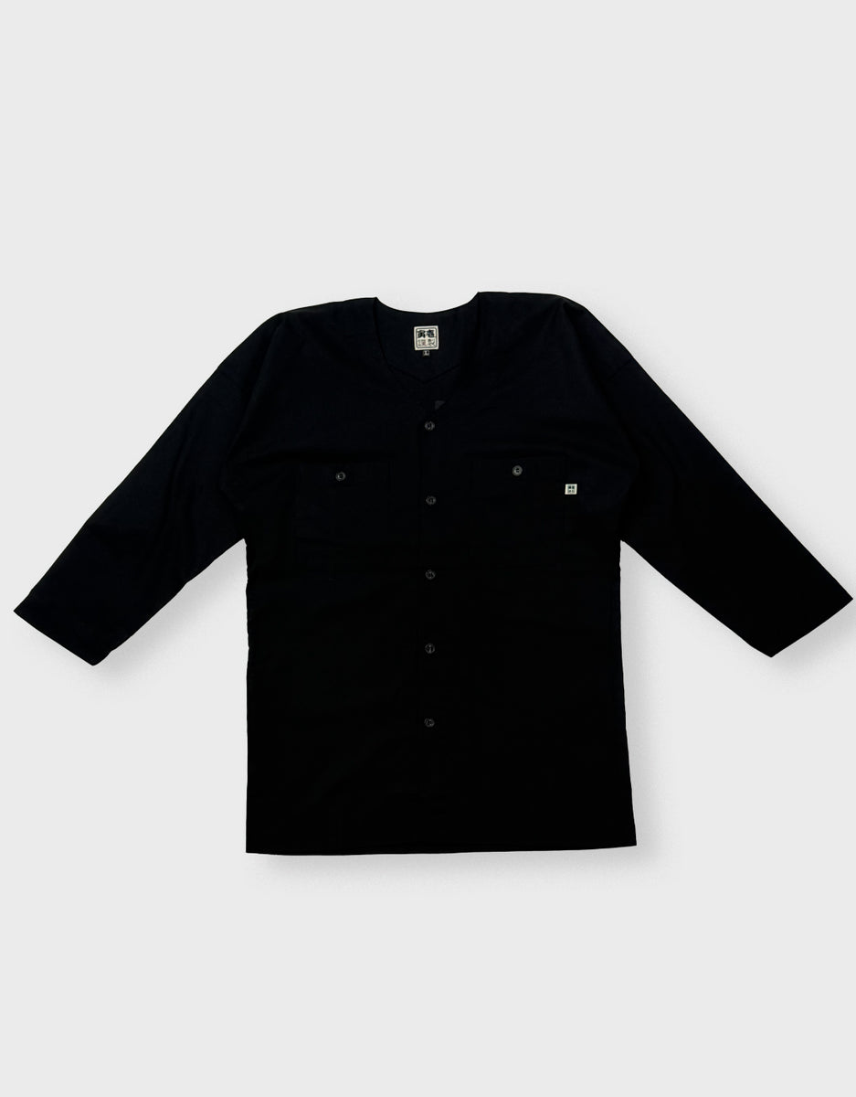 2252-630 神田ロゴ鯉口シャツ – TORAICHI ONLINE STORE