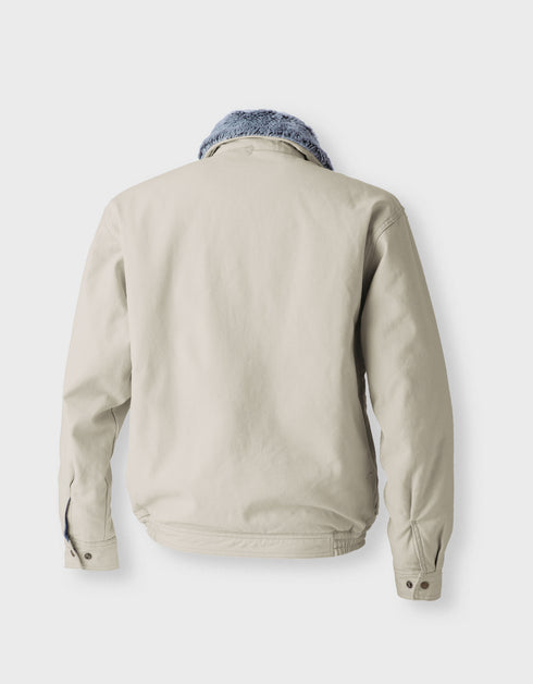 4442-152 ボアブルゾン衿ボア付