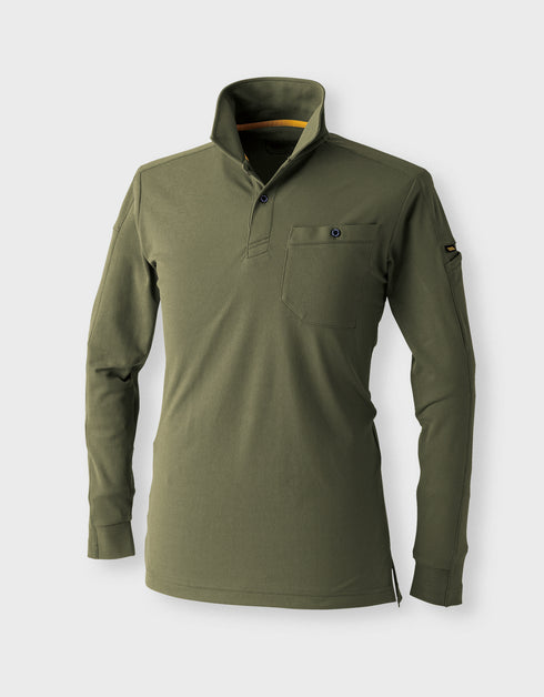 5880-614 長袖ポロシャツ