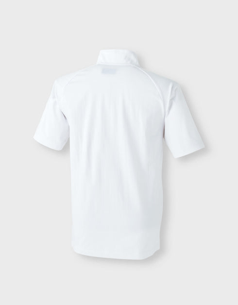 5952-624半袖ジップアップシャツ