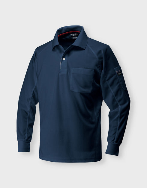 5959-614 長袖ポロシャツ