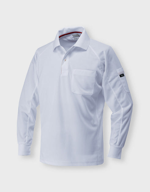 5959-614 長袖ポロシャツ