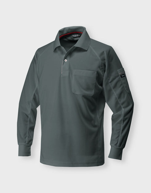 5959-614 長袖ポロシャツ