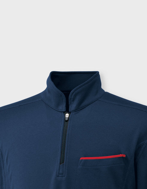 5959-623 長袖ジップアップシャツ