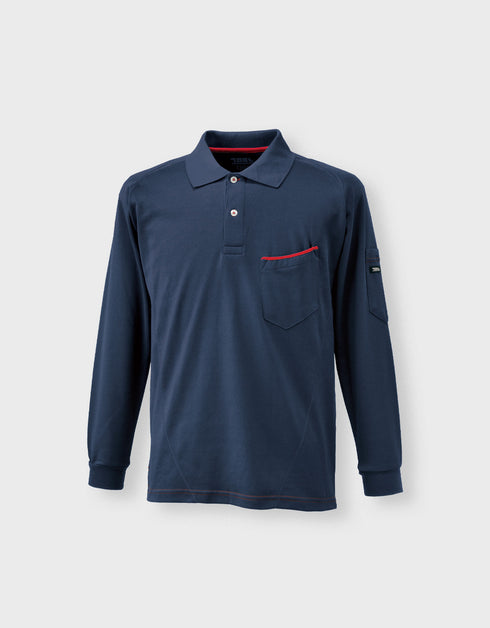 5960-614 長袖ポロシャツ