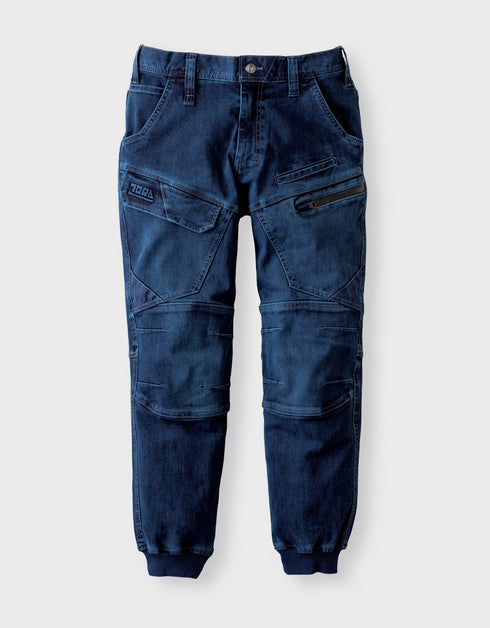 8910-235 デニムカーゴジョガーパンツ