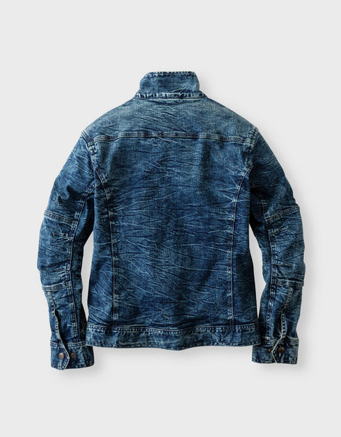 8920-124 デニム長袖ブルゾン