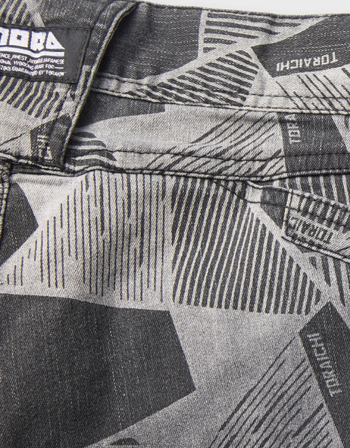 8973-219 デニムカーゴパンツ