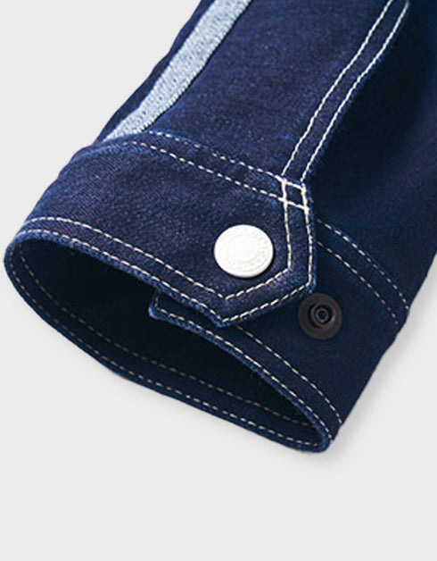 8990-124 デニム長袖ブルゾン