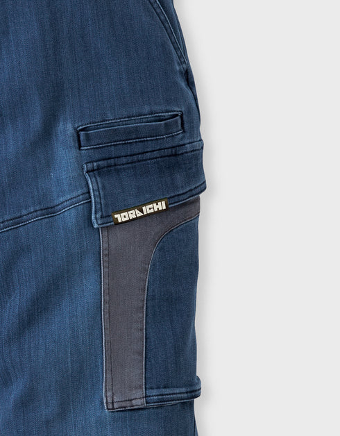 8992-219 デニムカーゴパンツ