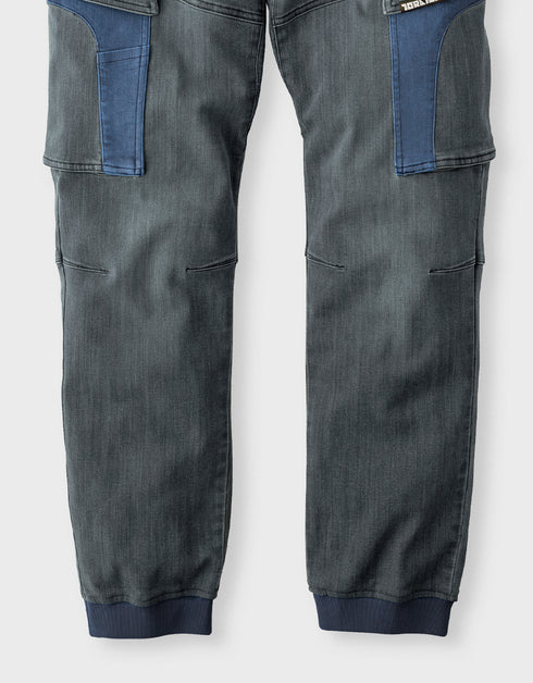 8992-235 デニムカーゴジョガーパンツ