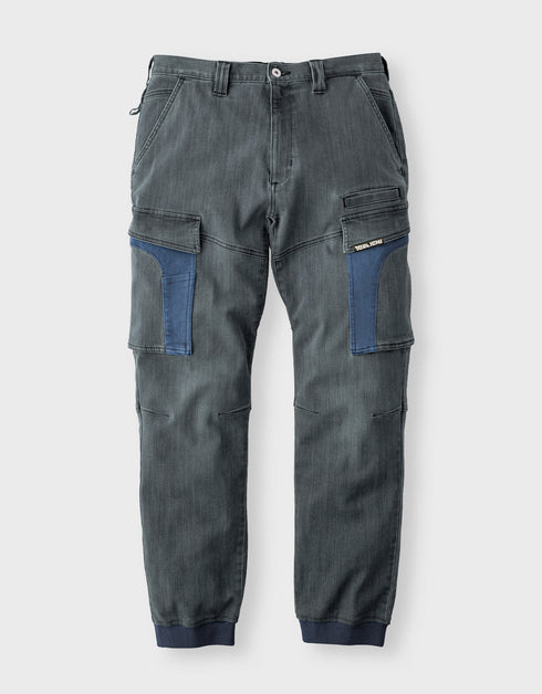 8992-235 デニムカーゴジョガーパンツ