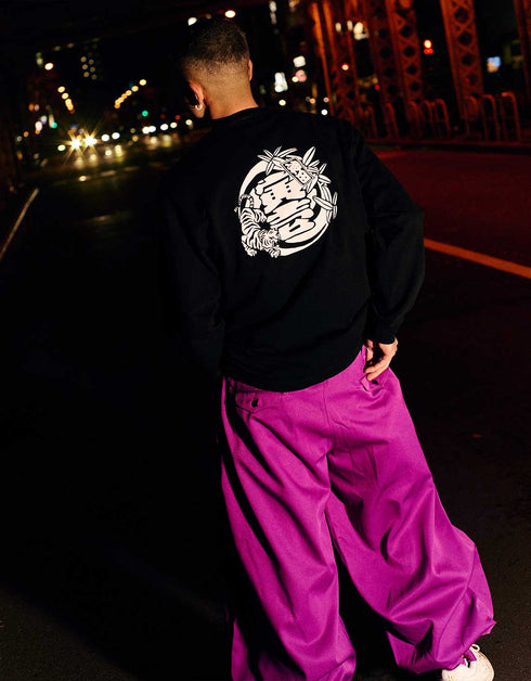 1828-617 KANDA LOGO 長袖Tシャツ